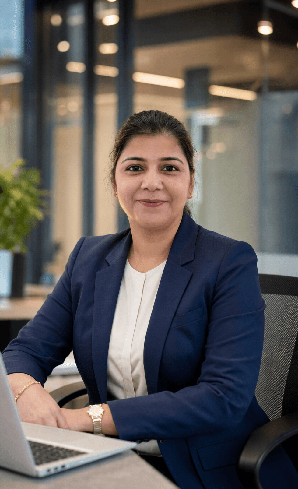 Professional portrait of Deepika Raina